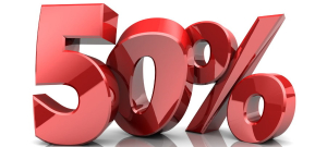 50% скидка для ВСЕХ КРЫМЧАН!